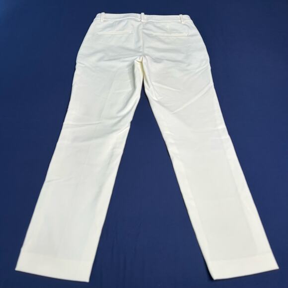 Theory Women's Size 2 Treeca CL Summit Tech Pants Slim Leg White - Picture 5 of 7